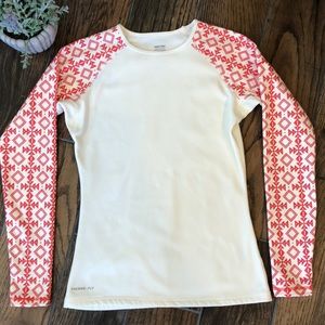 NIKE PRO / Fleece Lined Thermal Long Sleeve Top